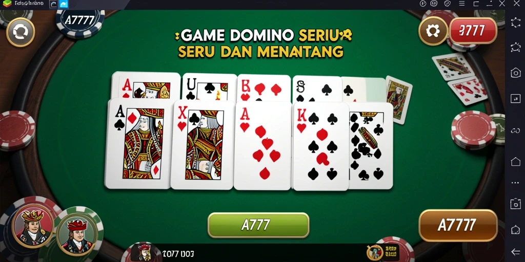 Tampilan gameplay A7777 yang seru dan interaktif.