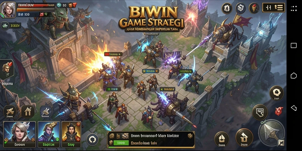 Tampilan gameplay seru dan menantang dari BIWIN.