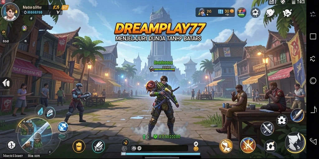 Gameplay seru dan menjelajahi dunia terbuka DREAMPLAY77.