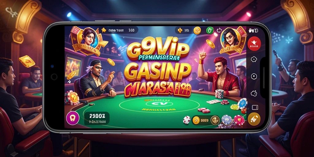 Tampilan menawan dari permainan Kasino dalam G9VIP dengan grafis berkualitas tinggi.