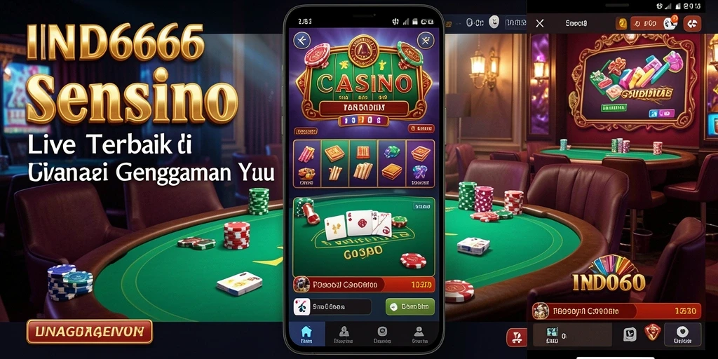 Tampilan gameplay Live Casino yang mengasyikkan dan interaktif.