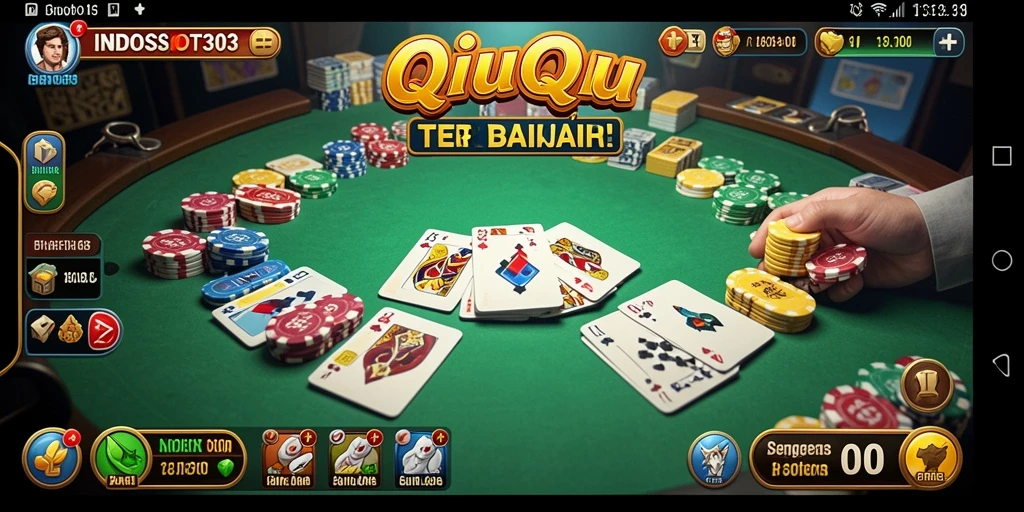 Tampilan gameplay menarik dari INDOSLOT303 yang menggambarkan keseruan QiuQiu.