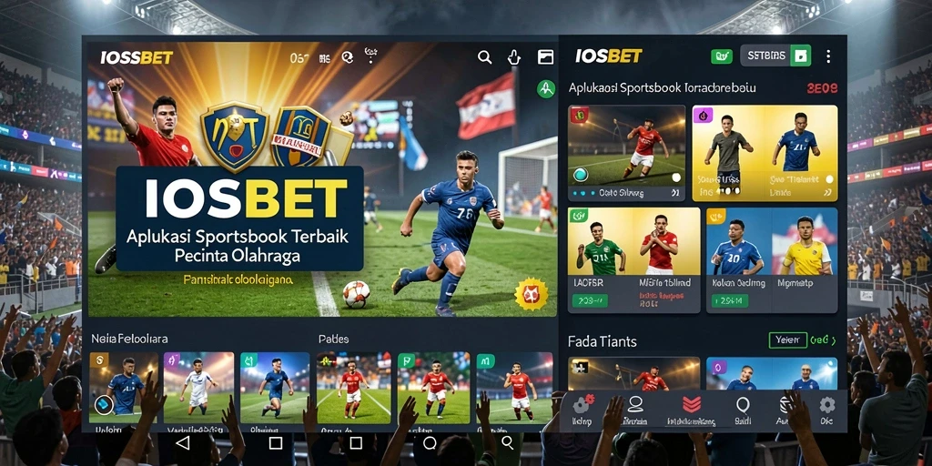 Tampilan gameplay <strong>IOSBET</strong> menunjukkan berbagai pilihan taruhan olahraga.