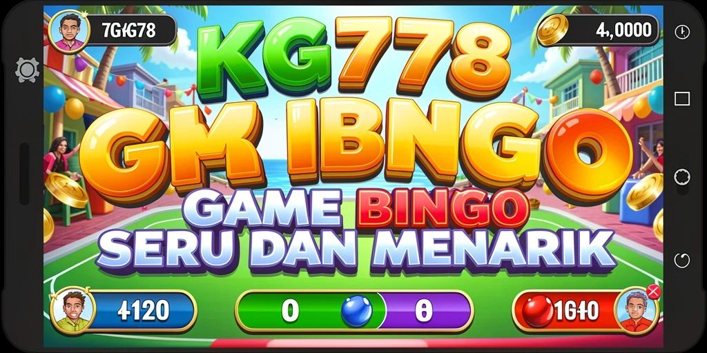 Screenshot gameplay KG778 menunjukkan suasana seru permainan Bingo.