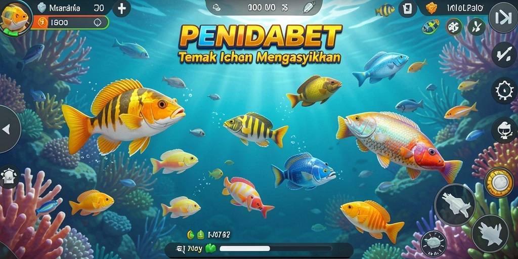 Screenshot gameplay Tembak Ikan PENIDABET yang seru.