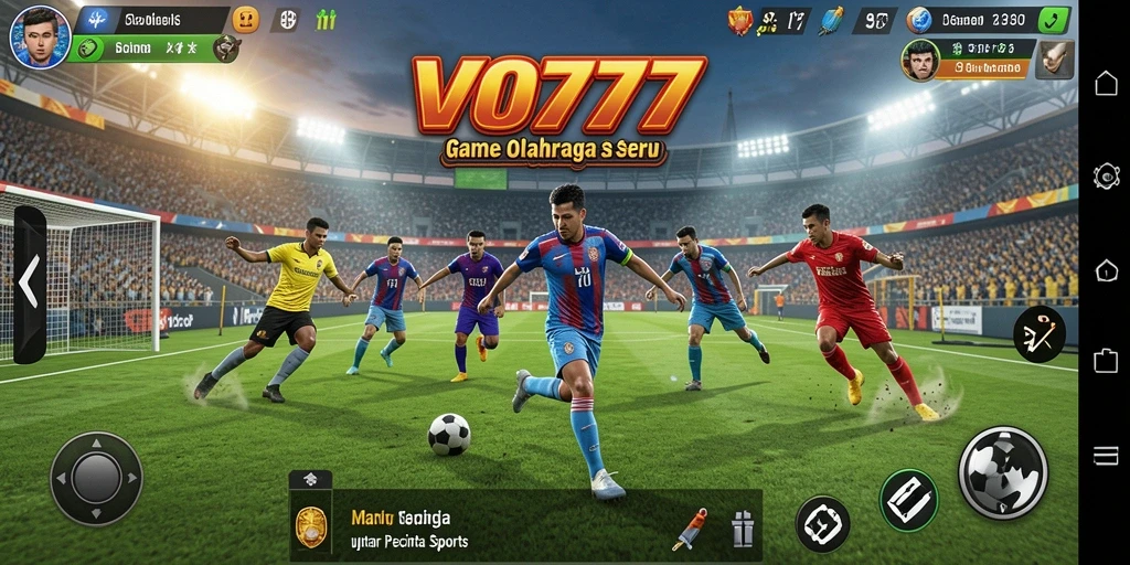 Tampilan gameplay VO777 yang menggugah semangat olahraga.